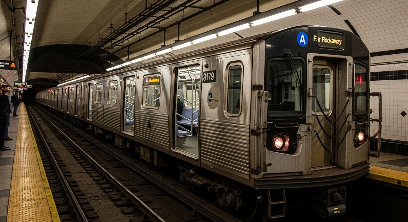 MTA A Train Stops Map Out City Journeys