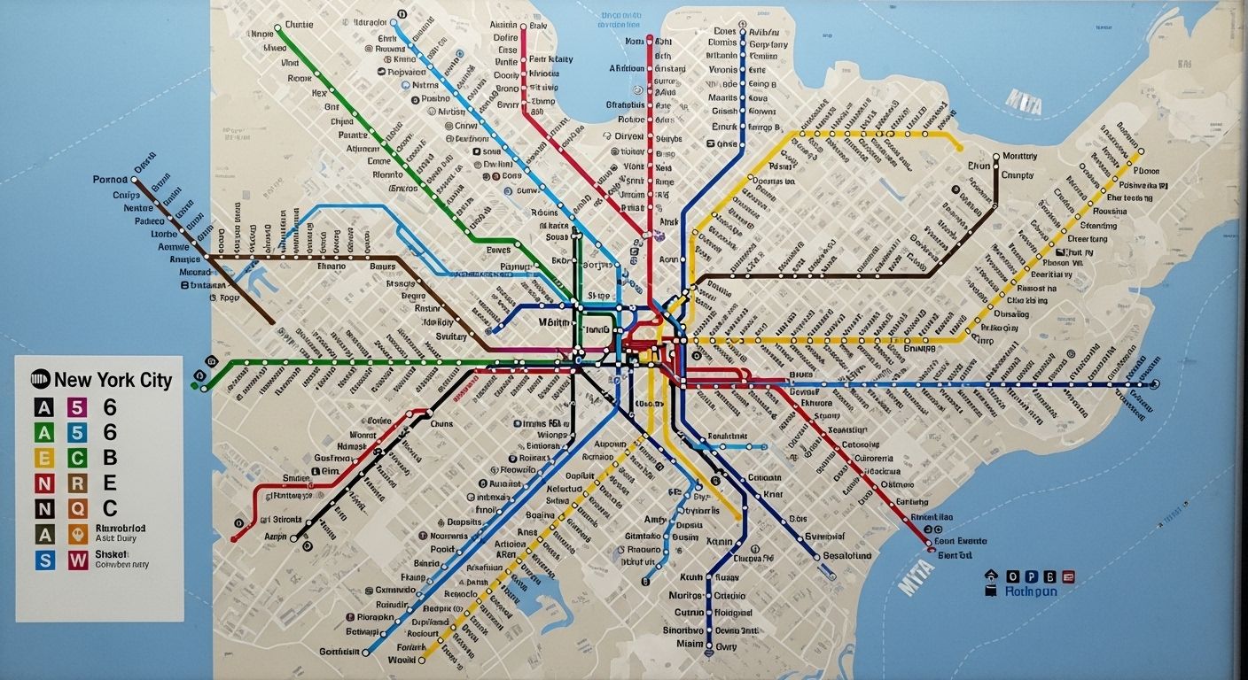 mta line maps