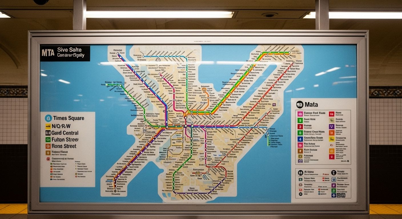 MTA Maps Subway Simplify City Navigation