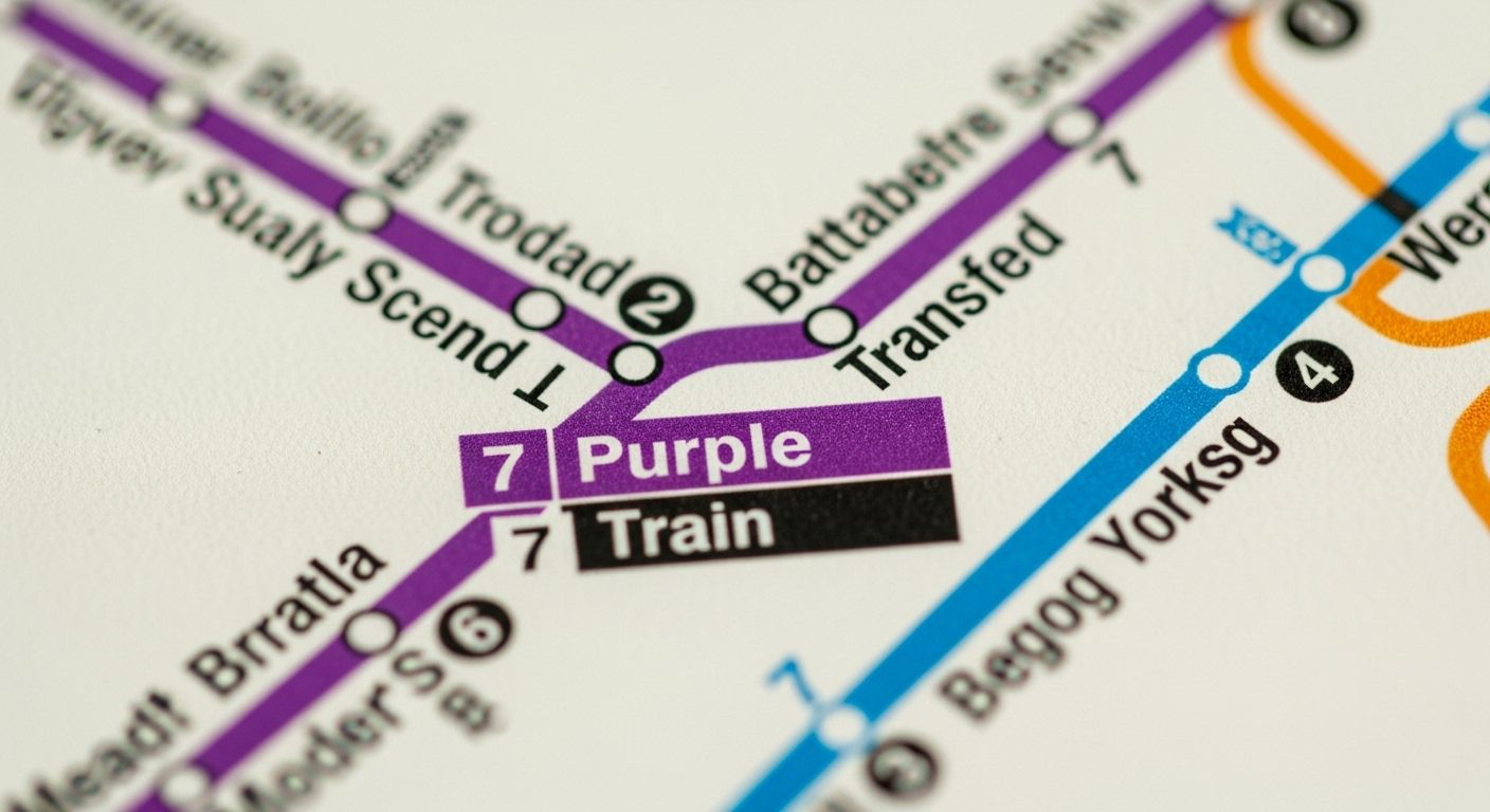 mta subway map 7 train