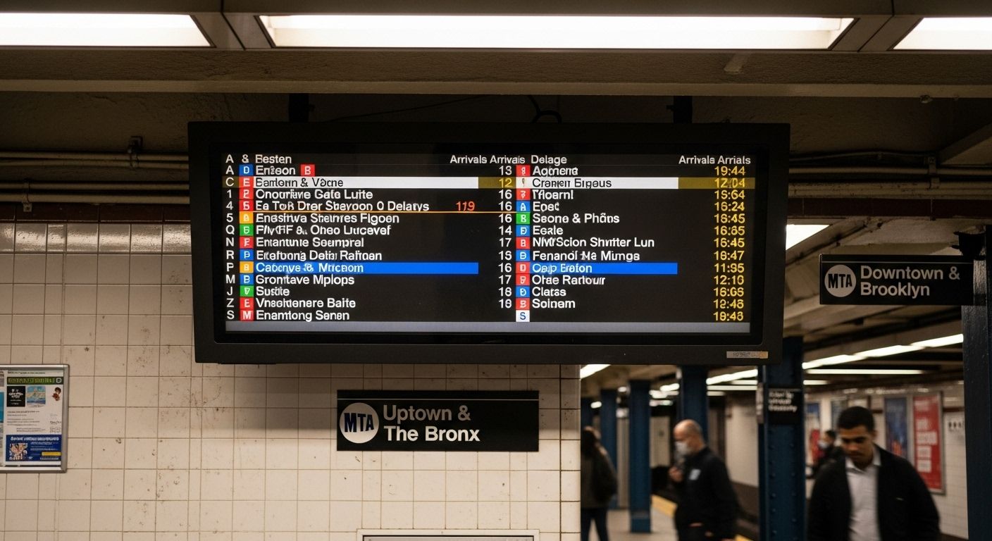 MTA Subway Train Schedule Boosts Daily Planning