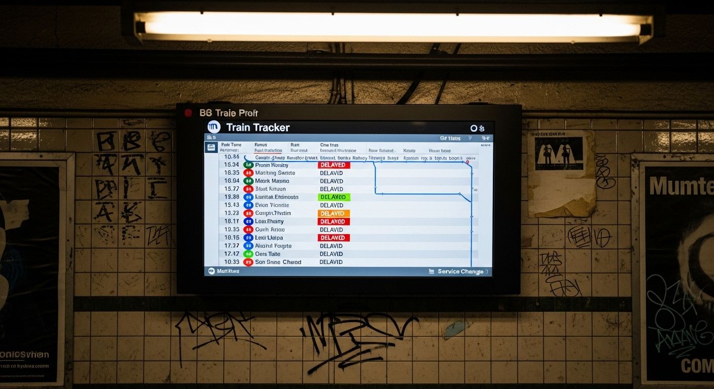 MTA Train Tracker Keeps Commutes on Time
