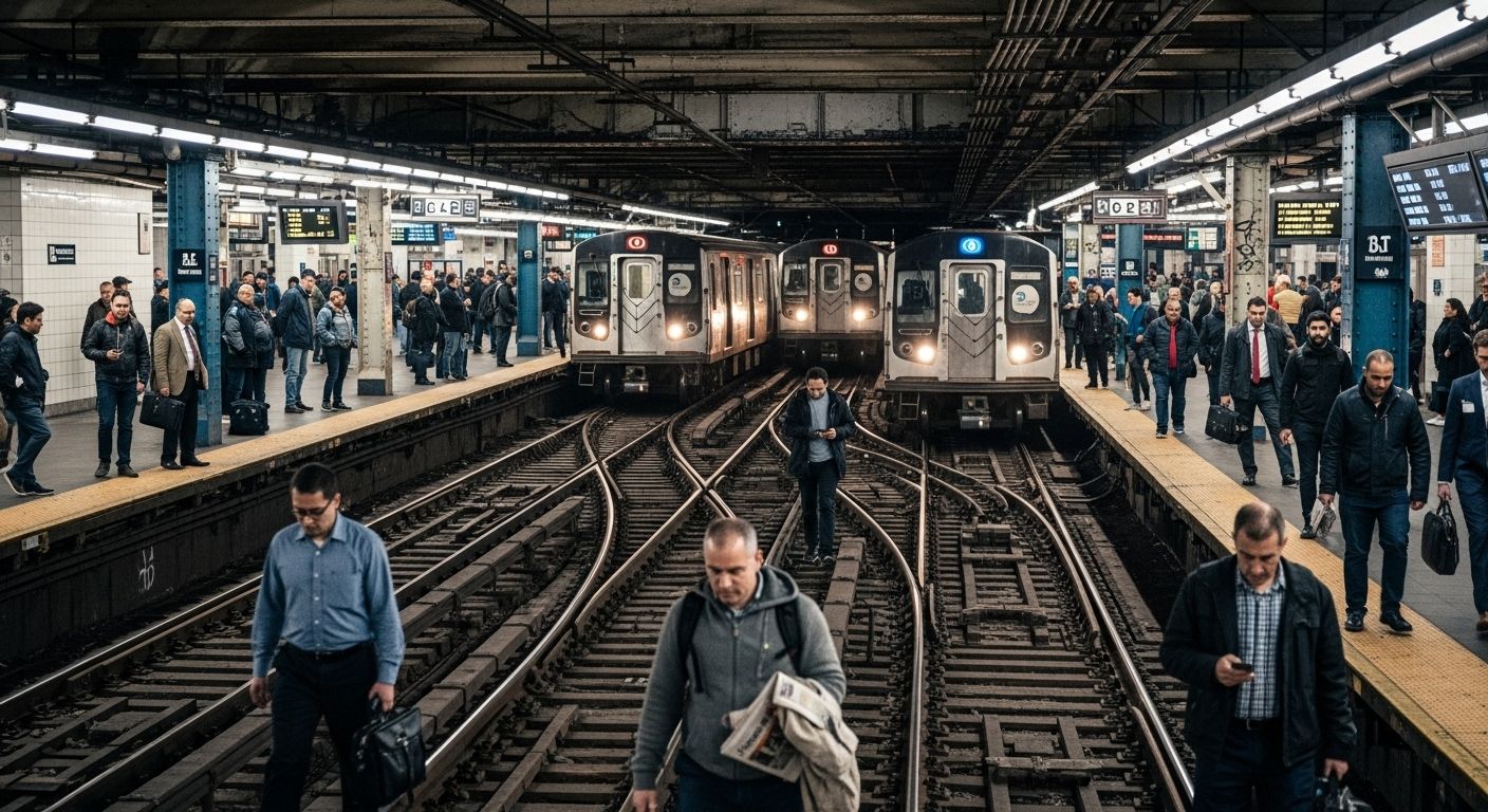 Penn Station Subway Lines Streamline Travel