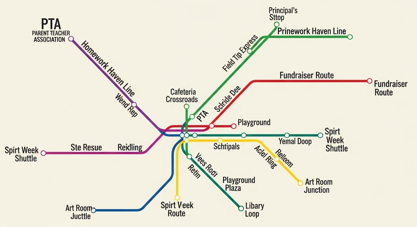 pta subway map