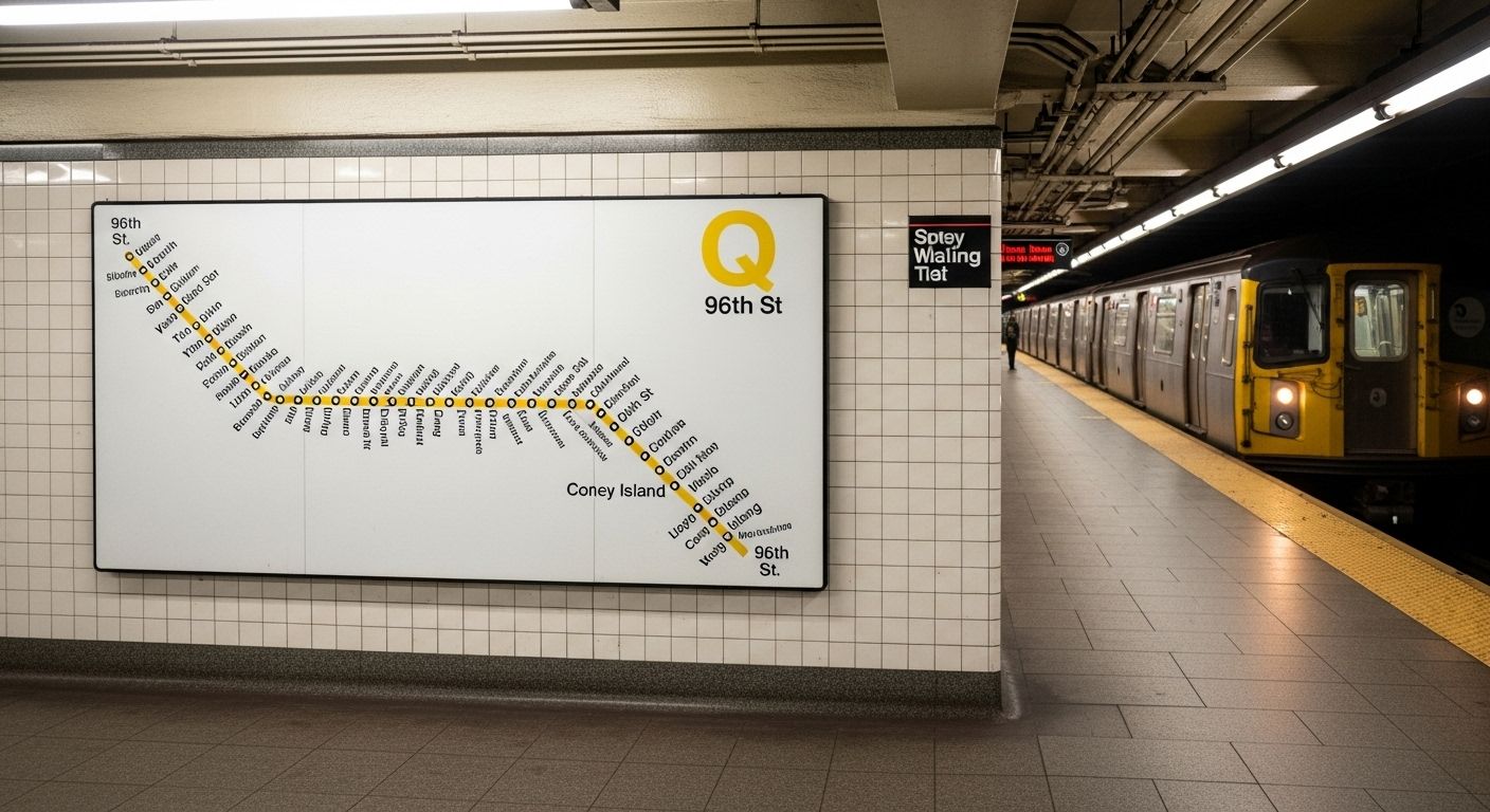 Subway A Train Stops Link NYC Boroughs