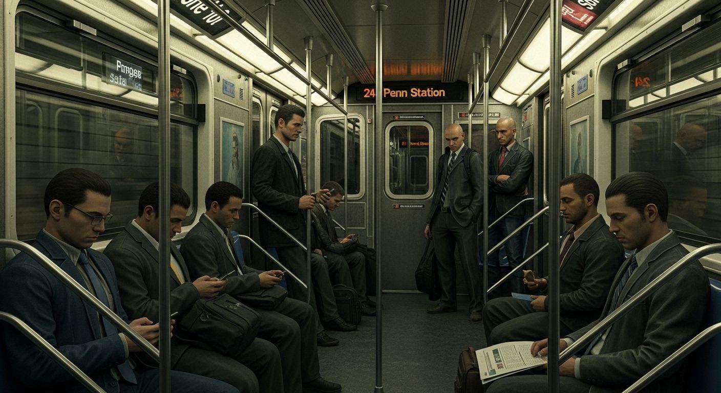 subway from grand central to penn station