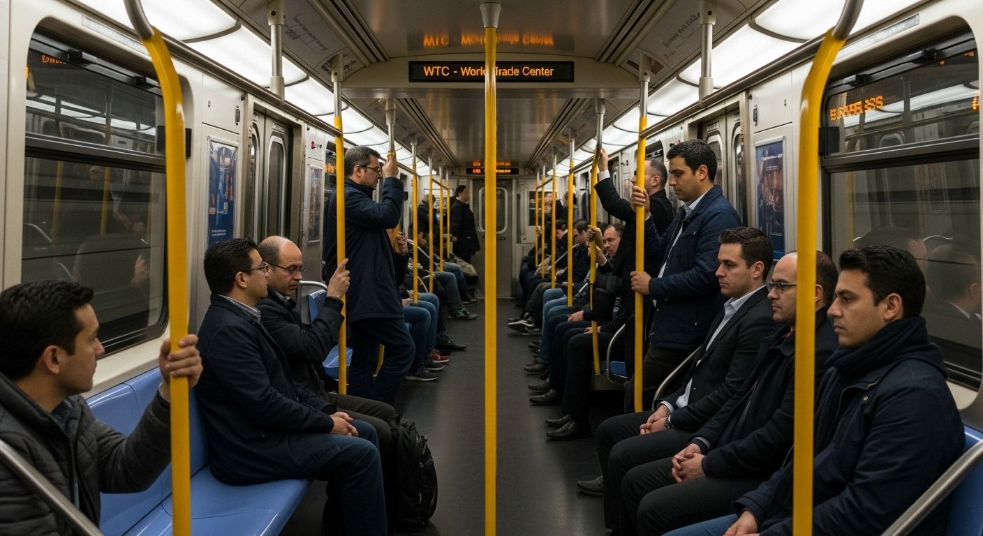 subway from grand central to world trade center