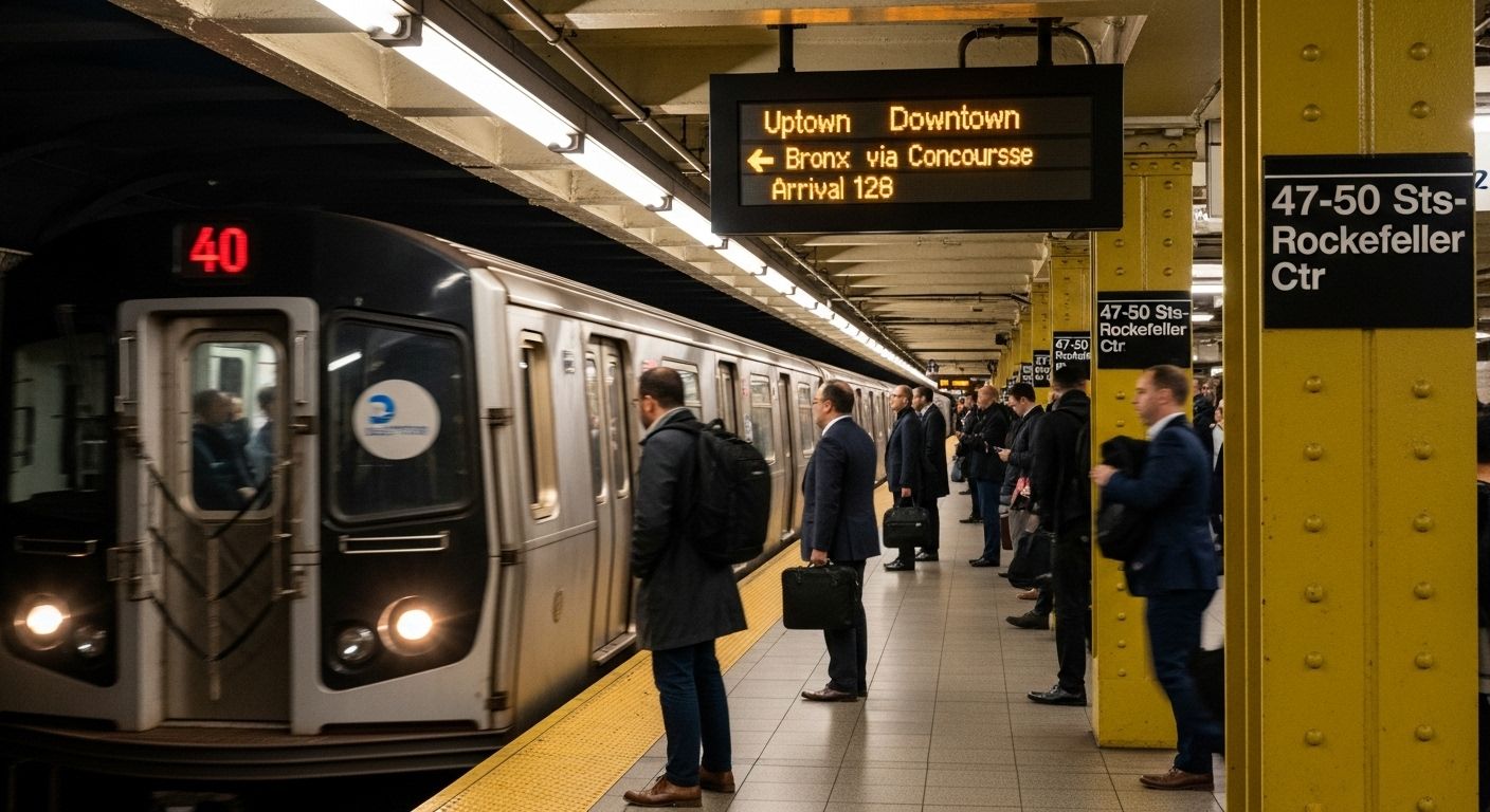Subway to Rockefeller Center Eases NYC Trips