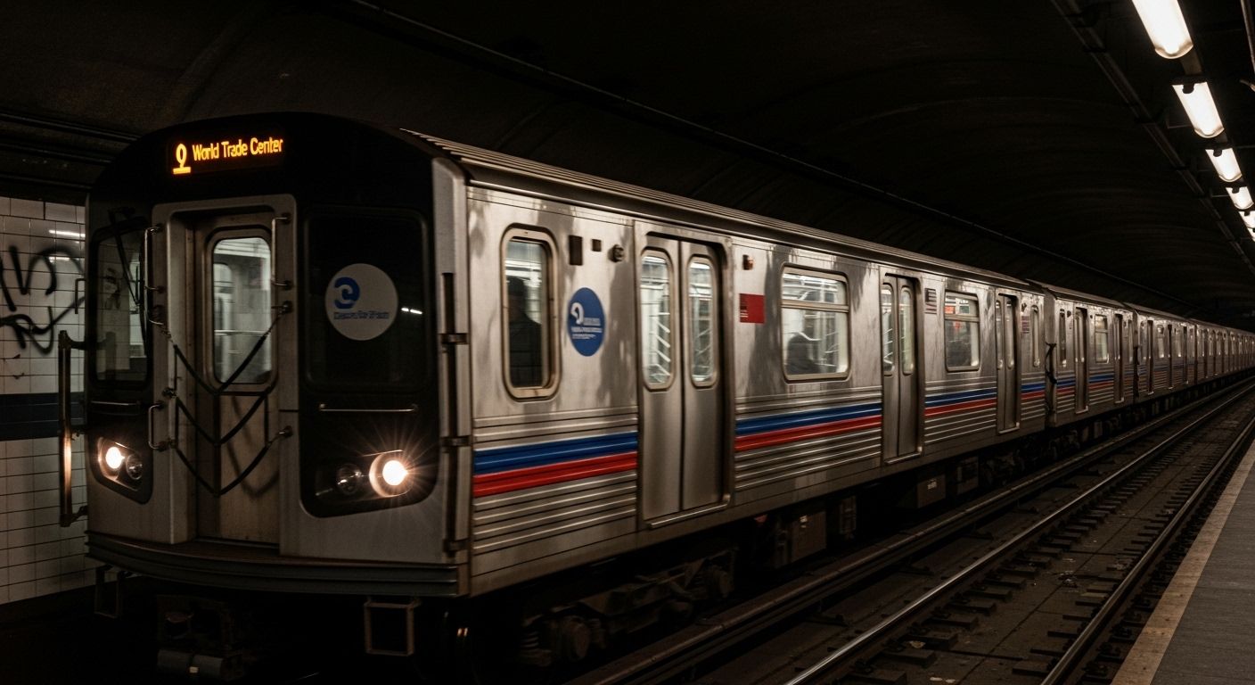 subway to world trade center