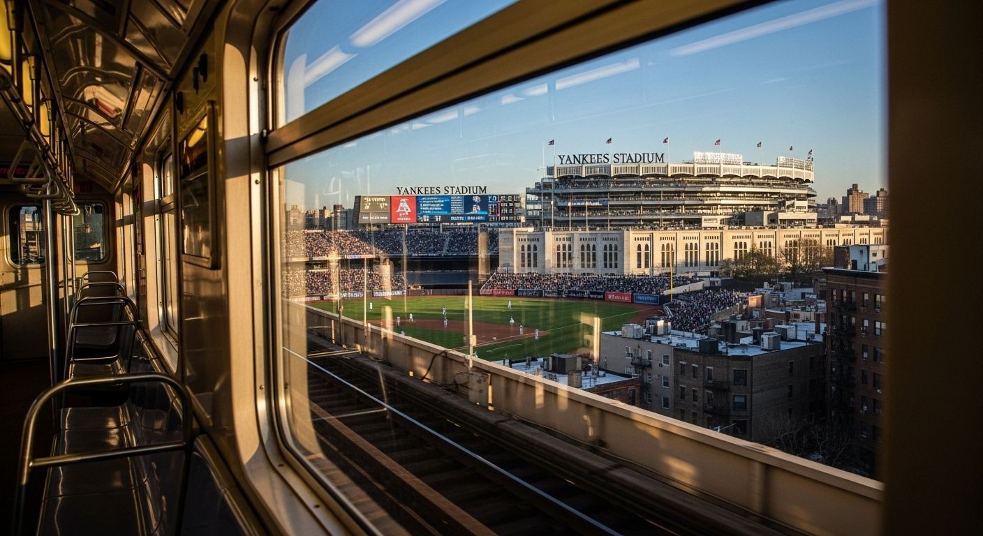 yankees stadium by train