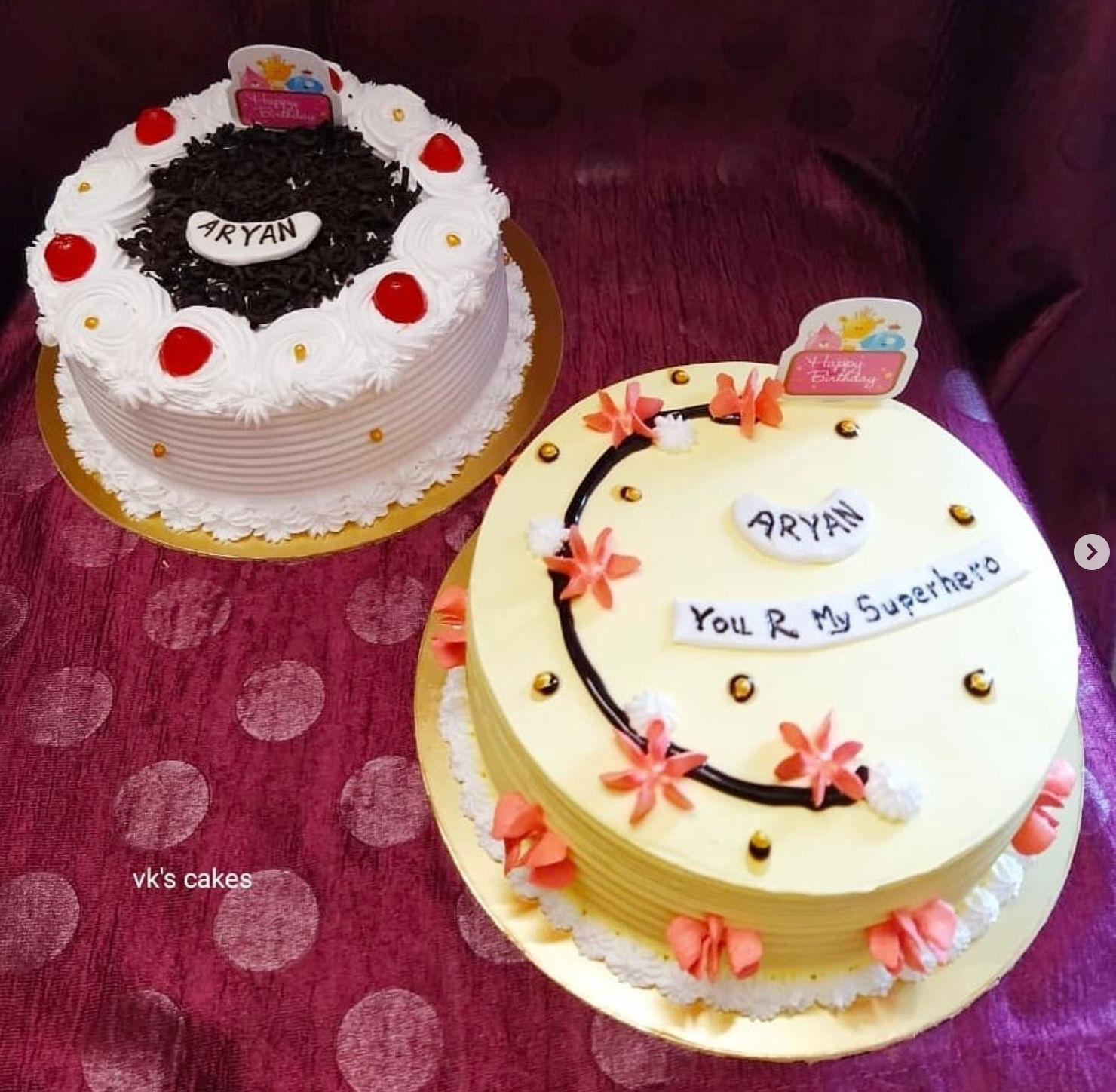 Superhero Number Cake