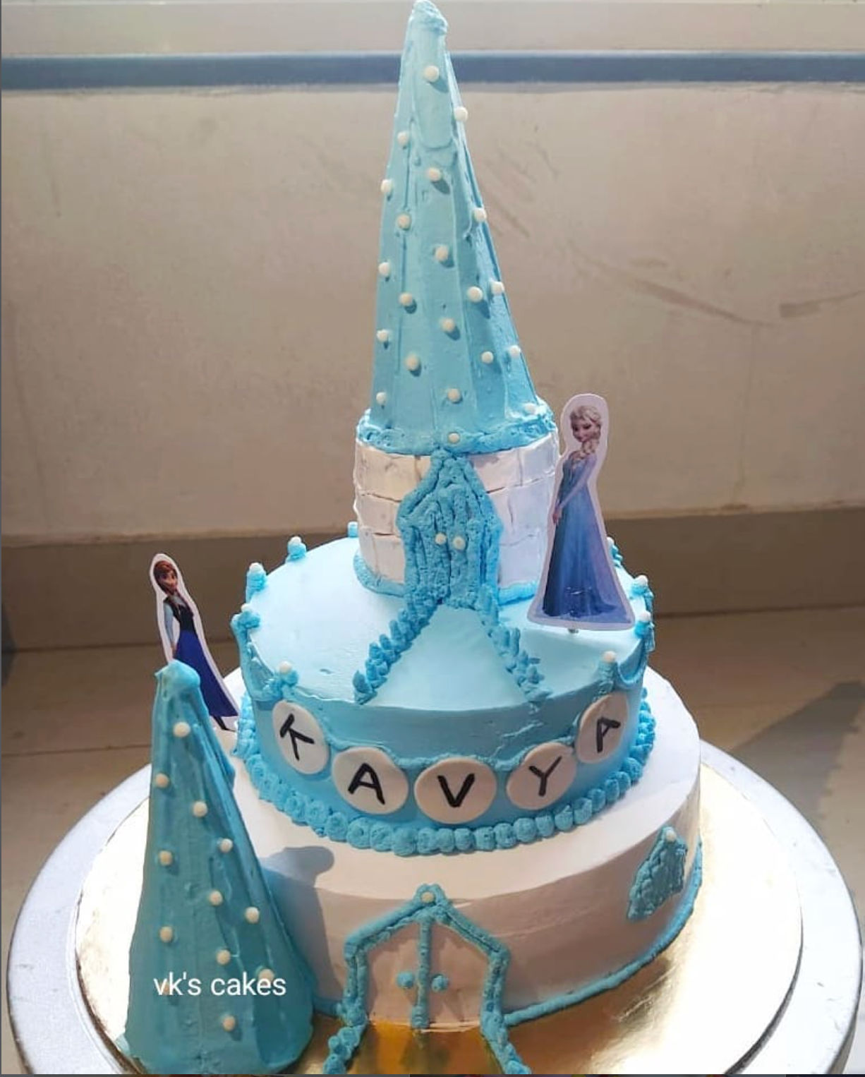 Castle Theme Tiered Cake