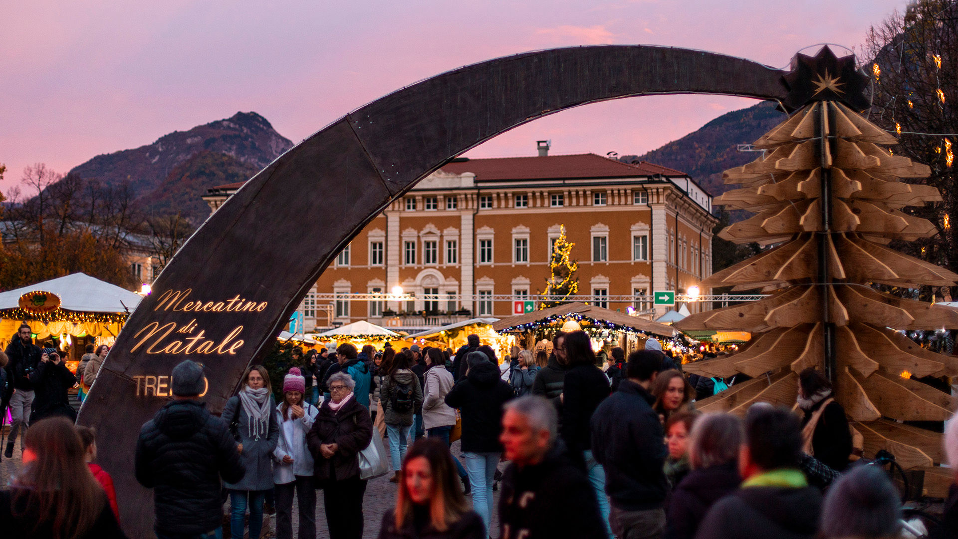 Mercatino di Natale di Trento - piazza Fiera
