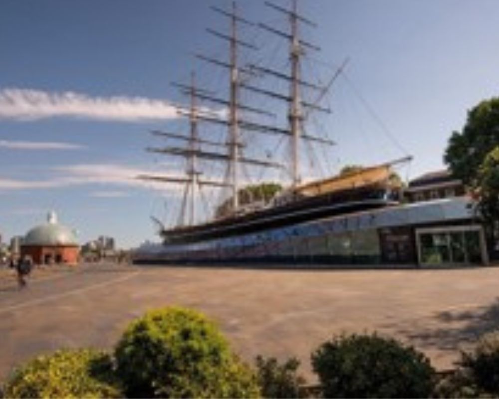 Il vascello Cutty Sark a Greenwich