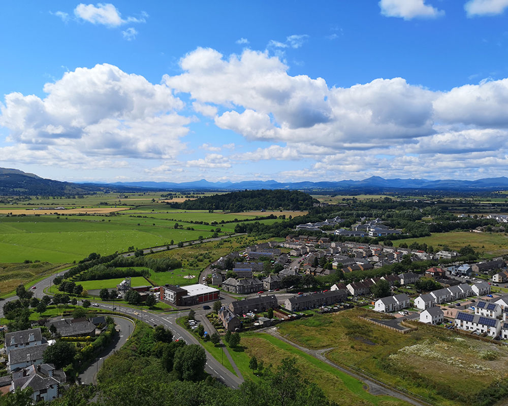 vacanza-studio-scozia-paisley-zainetto-verde-university-of-west-scotland-vista-castello.jpg