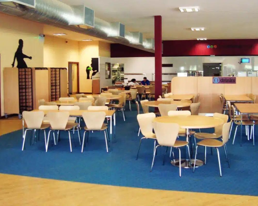 La sala comune del Sussex Centre di Windmill Hill.