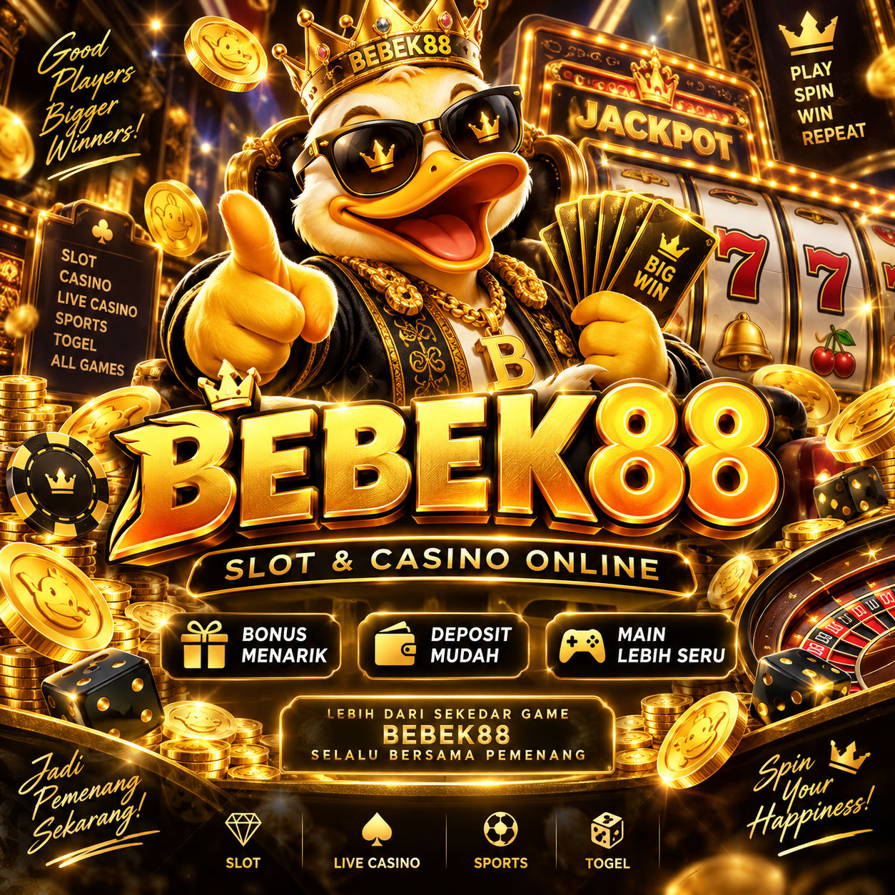 BEBEK88 Banner