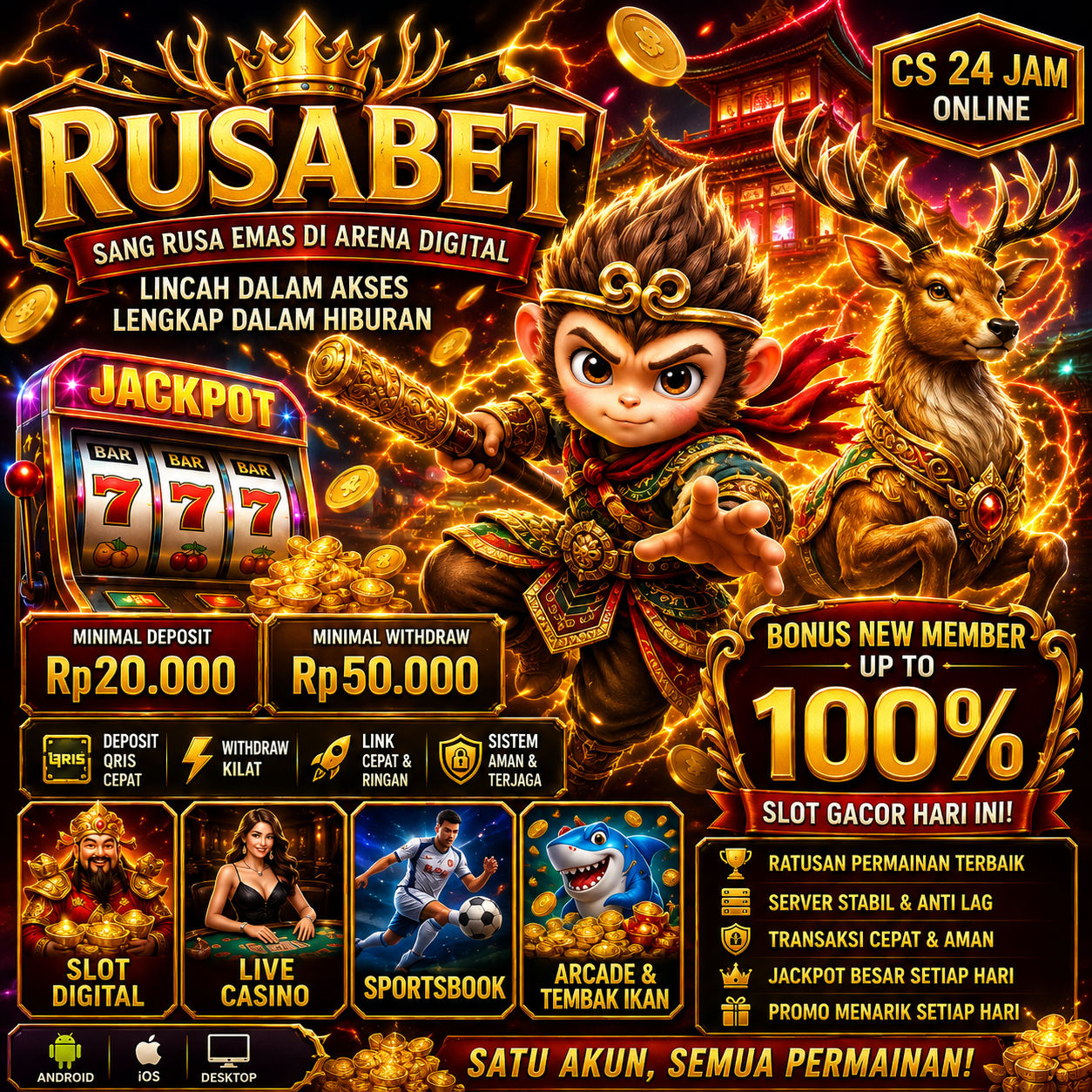 RUSABET BANNER