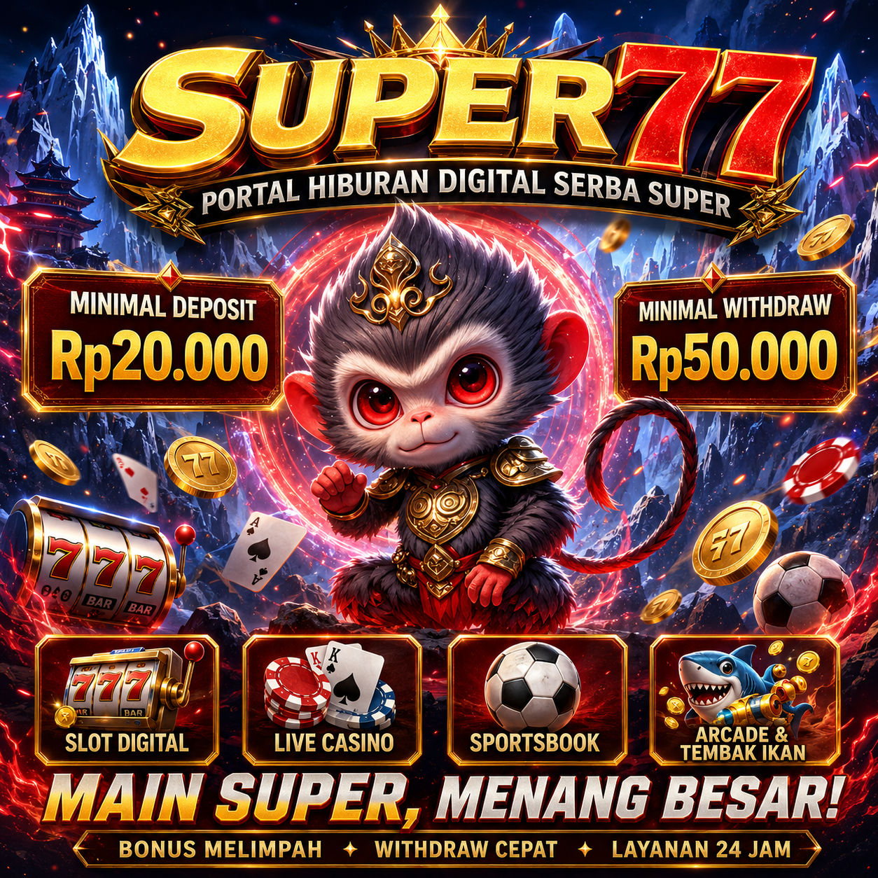 SUPER77 BANNER