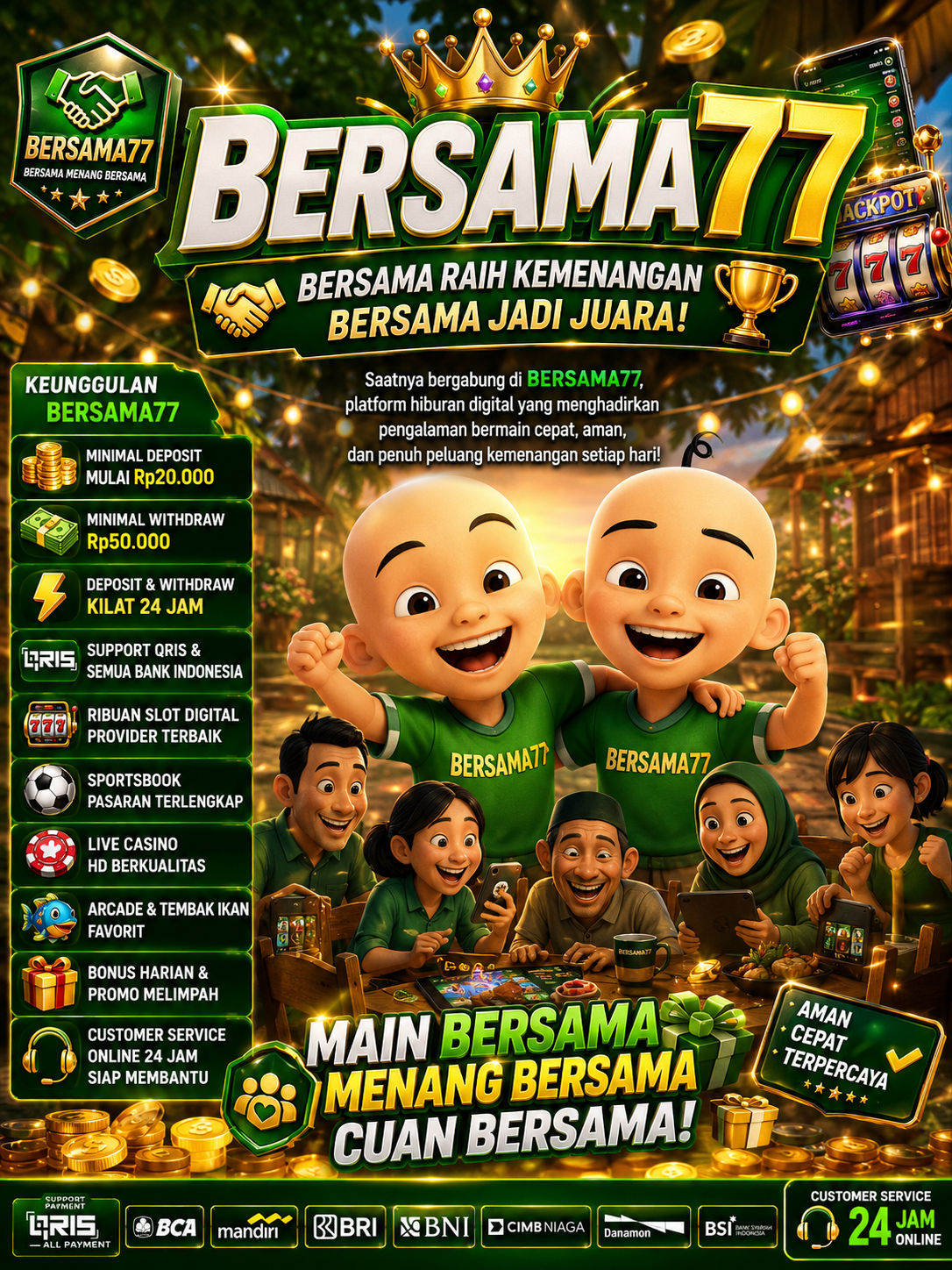 BERSAMA77 : Bersama Meraih Kemenangan Dan Bersama Kita Rasa Kan Withdraw - WooCommerce eCommerce