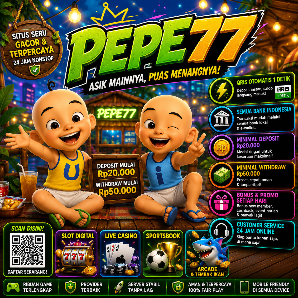 PEPE77 androidwallpaperhd : Game Slot Online Server Thai