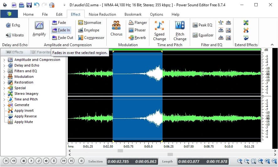 10 Aplikasi Edit Suara untuk Handphone dan PC Aplikasi Edit Suara power sound