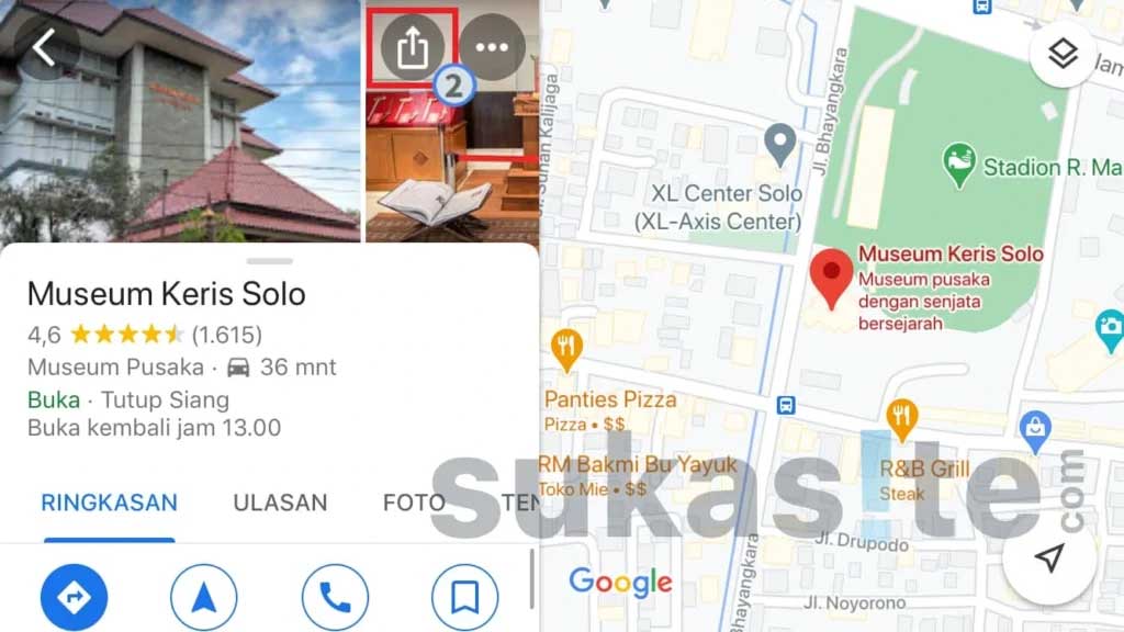 2 Cara Membuat Barcode Map Lokasi dengan Mudah Cara membuat barcode map dengan HP 2