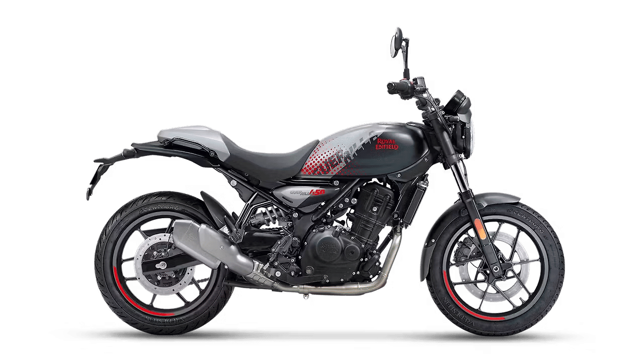 Royal Enfield Guerilla 450 for self-drive rent in Goa