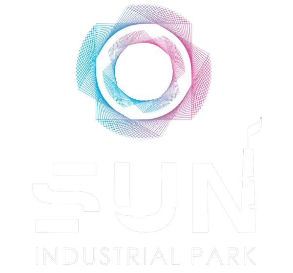Sun Industrial Park White Logo