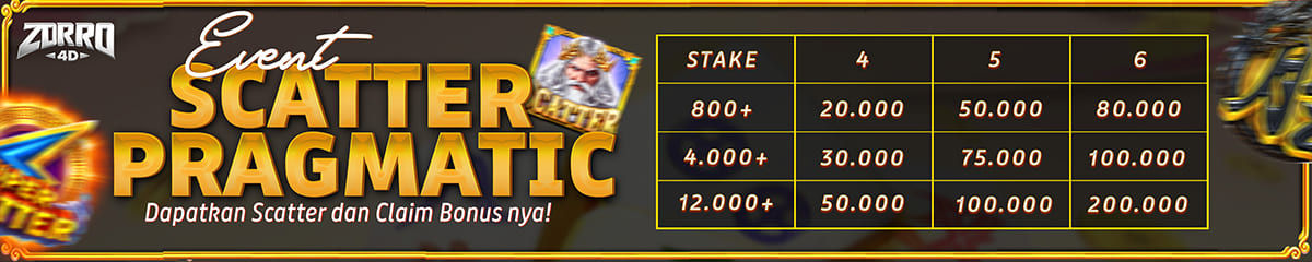 EVENT SCATTER ZORRO4D