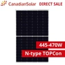 Canadian TOPHiKu6 CS6.1-54TD 455 1500V MC4-EVO2A Black Frame 25Y Warranty