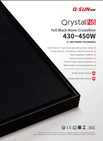 Q-SUN QN-430HD-1 Full Black Bifacial Double glass