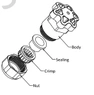 APsystems 5-Wire Bus Cable End Cap