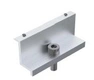 Aerocompact CompactGROUND CLEG10-30 End Clamp 30 mm; L = 80mm, silver