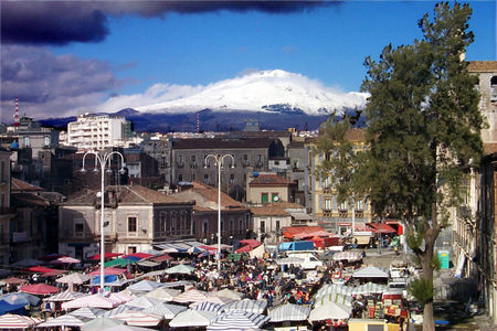A Fera o Luni Market Street - Catania