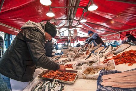 A Piscaria Fish market - Catania 