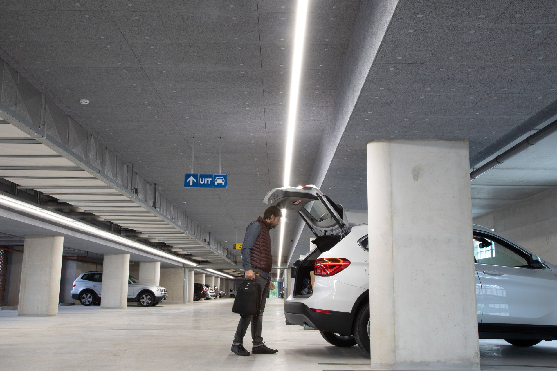 Un parking à étages où il fait bon entrer