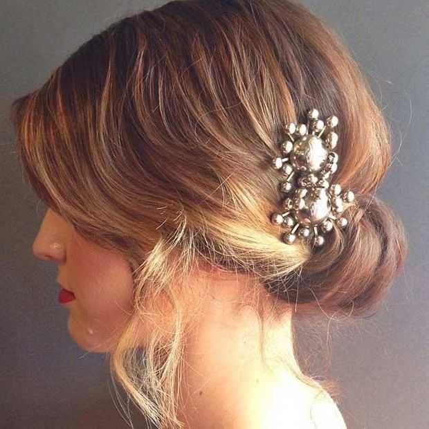 Featured Photo of Wedding Hairstyles For Short To Mid Length Hair