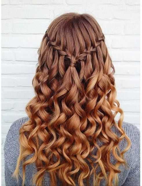 Featured Photo of Waterfall Braids Hairstyles