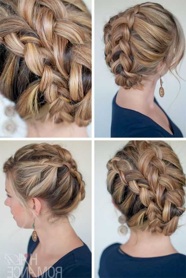 Featured Photo of Asymmetrical French Braided Hairstyles