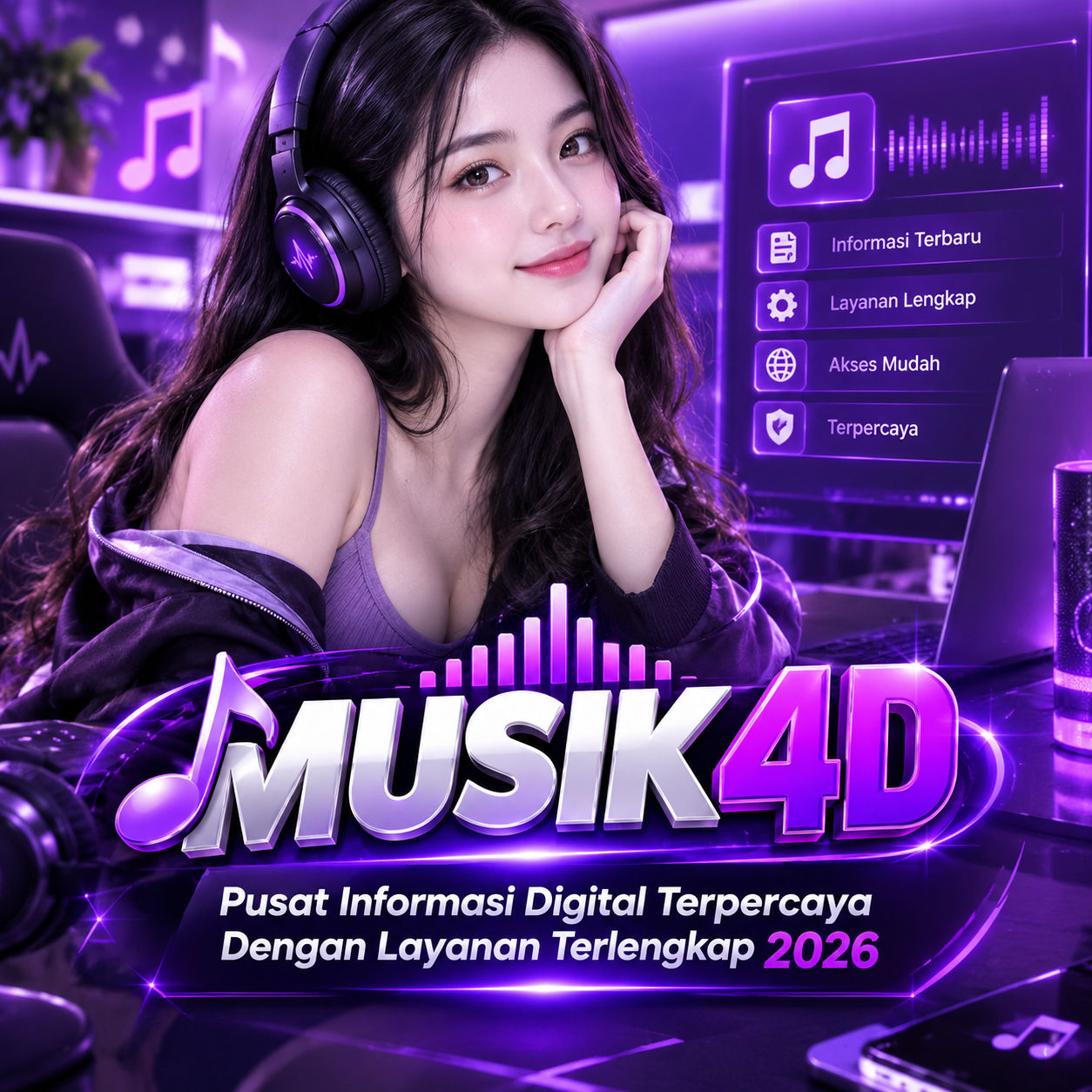 MUSIK4D : Pusat Informasi Digital Terpercaya Dengan Layanan Terlengkap 2026