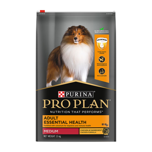 Purina Pro Plan Chicken Medium Breed Adult Dog Dry Food (New Improved Formula)