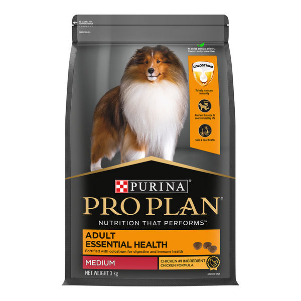 Purina Pro Plan Chicken Medium Breed Adult Dog Dry Food (New Improved Formula)