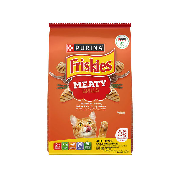 Friskies Meaty Grills Adult Cat Dry Food