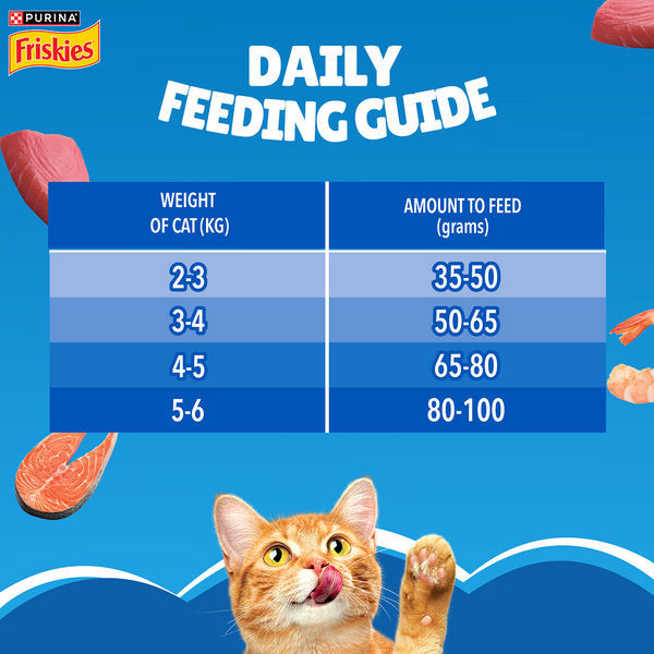 Purnia Friskies Seafood Cat Dry Food