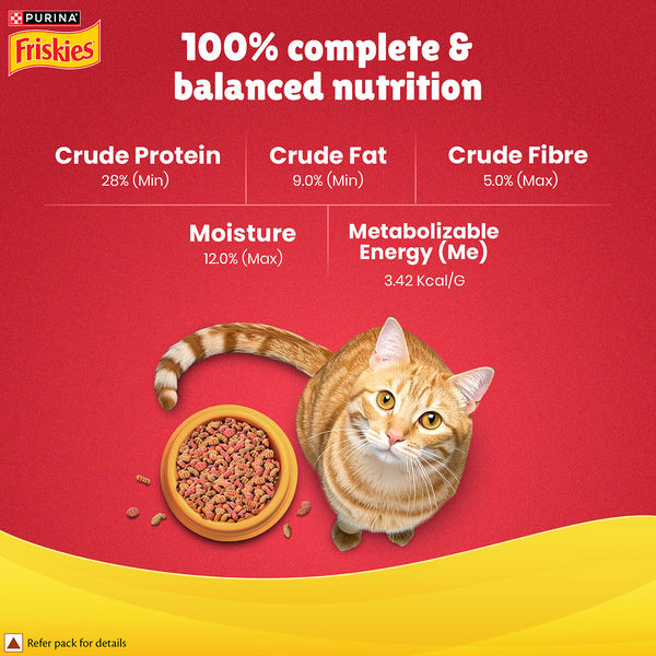 Friskies Meaty Grills Adult Cat Dry Food