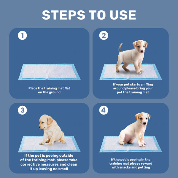 Kibbo Ultra Absorbent Leak Proof Training Pads for Dogs & Cats (45x60cm)