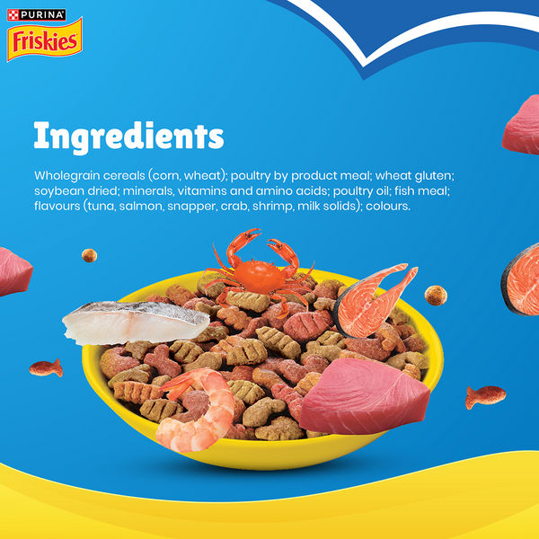 Purnia Friskies Seafood Cat Dry Food