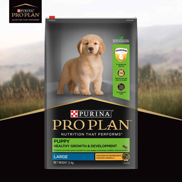 Pro Plan Chicken Large Breed Puppy Dog Dry Food (New Improved Formula)