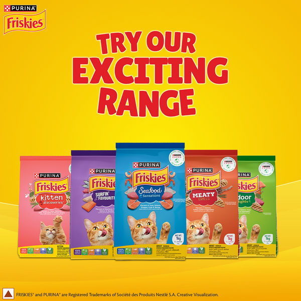 Purnia Friskies Seafood Cat Dry Food